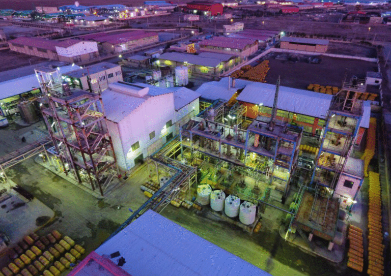 Modern Chemical Plant