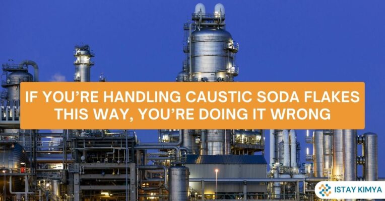 If You’re Handling Caustic Soda Flakes This Way, You’re Doing It Wrong