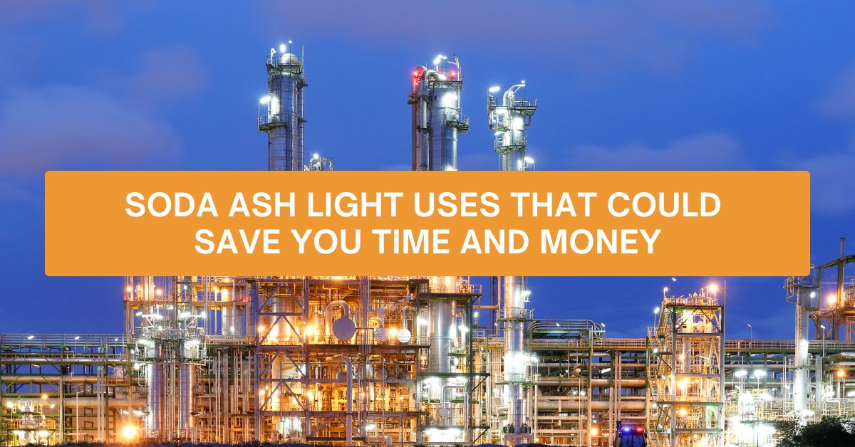Soda Ash Light Uses That Could Save You Time and Money