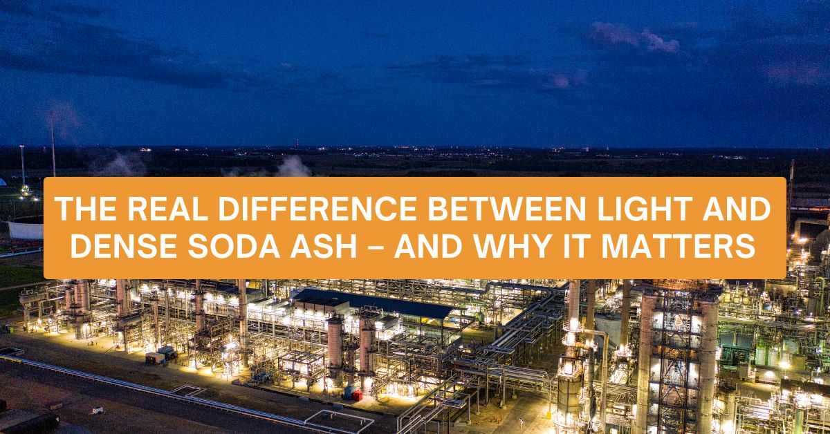 The Real Difference Between Light and Dense Soda Ash – And Why It Matters
